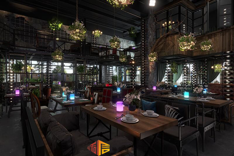 春天里主題音樂餐廳裝修設(shè)計