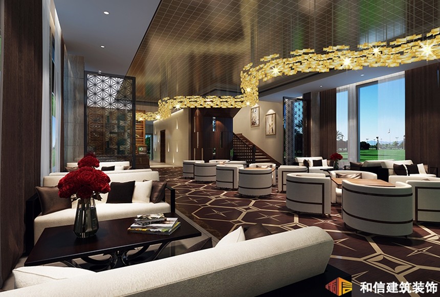 頂峰水岸售樓部裝修設(shè)計