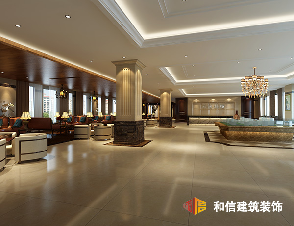 天府新區(qū)仁壽云端科技售樓中心裝修設計
