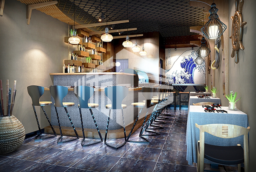 壽司店室內裝修設計及色彩搭配 壽司店室內裝修設計及色彩搭配